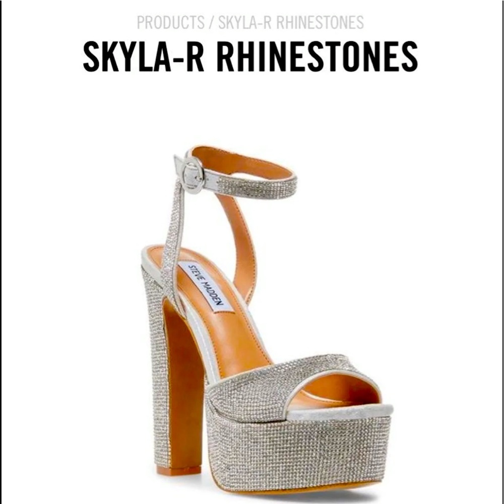 Skyla-R  Rhinestone shoes